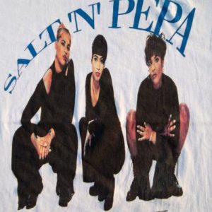 VINTAGE SALT N PEPA 1994 PROMO VERY NECESSARY T-SHIRT