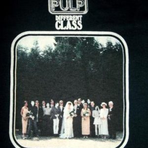 VINTAGE PULP 1995 DIFFERENT CLASS PROMO TOUR T-SHIRT