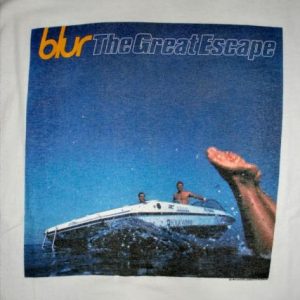 BLUR 1995 GREAT ESCAPE ALBUM PROMO T-SHIRT