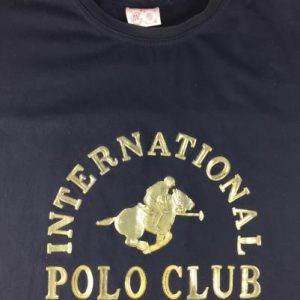 Vintage 90 International Polo Club Urban Hip-Hop T-Shirt XXX