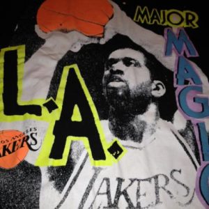 Magic Johnson Major Magic LA Lakers 1990s T-Shirt