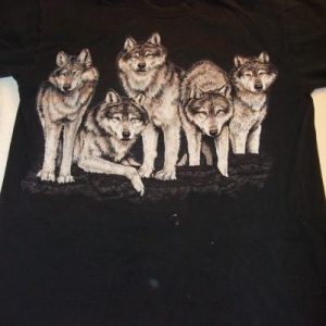 Roger Williams Park Zoo Wolves Vintage T-Shirt