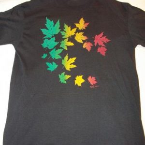 Boland Graphics 1985 Leaves Vintage T-Shirt