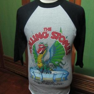 VTG 1981 ROLLING STONES 3 QUARTER RAGLAN