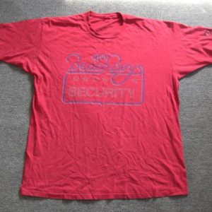 BEACH BOYS SHERRY HOLT 25TH ANNIVERSARY SECURITY T-SHIRT '85