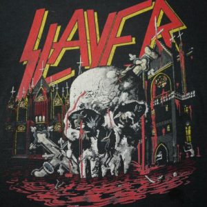 SLAYER vintage 1988 tour t-shirt