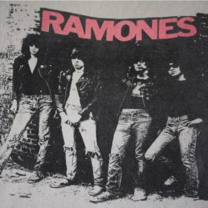 RAMONES Vintage 1970s T-Shirt