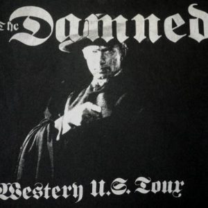 THE DAMNED vintage 1988 US tour t-shirt