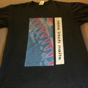 NIN Nine Inch Nails 1990 HATE Tour Concert TShirt