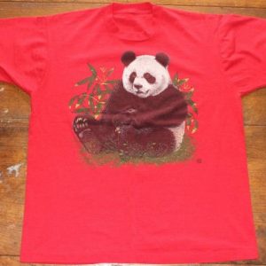 Panda Bear 1990 vintage t-shirt Large