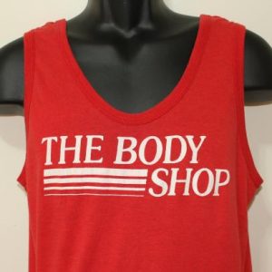 Body Shop vintage red Screen Stars tank top L/M