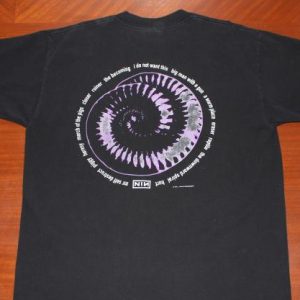 Nine Inch Nails NIN 1994 Downward Spiral vintage t-shirt XL