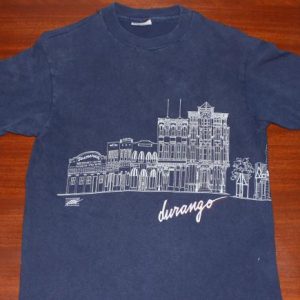 Durango Colorado 1987 vintage wraparound graphic t-shirt M/S