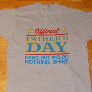 Official Fatherâ€™s Day vintage t-shirt Medium/Large