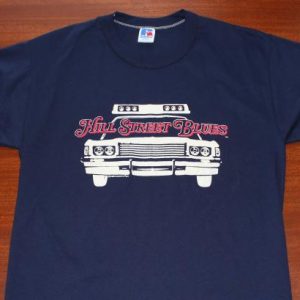 Hill Street Blues 1989 vintage navy blue t-shirt S/M