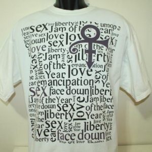 Prince Jam of the Year Tour 1997 1998 vtg t-shirt XL