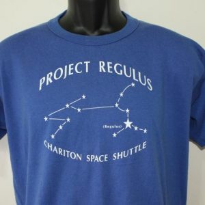 Project Regulus Chariton Space Shuttle vintage large t-shirt