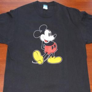 Mickey Mouse Authentic Disney vintage black t-shirt Medium