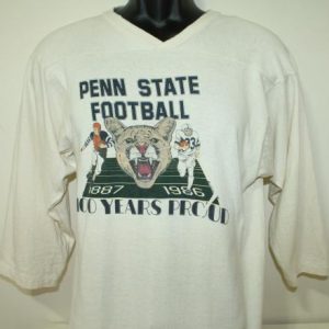 Penn State Nittany Lion football vintage t-shirt Small