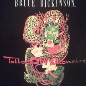 Bruce Dickinson - Tattooed Millionaire - 1990 Solo Tour