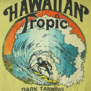 Vintage Hawaiian Tropic Beachy Surf T-shirt