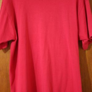 Vintage Screen Stars Best Large Blank Magenta 50/50 T-Shirt