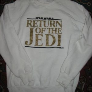 Return of the Jedi sweatshirt.