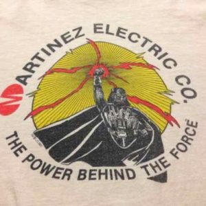 Rare Martinez Electric Co. Return of the Jedi ILM crew shirt