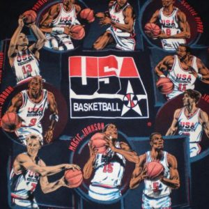 Vintage NBA USA Dream Team T-Shirt Michael Jordan