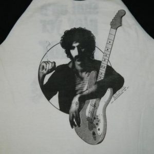 NOS FRANK ZAPPA VINTAGE BARKING PUMPKIN RECORDS T-Shirt