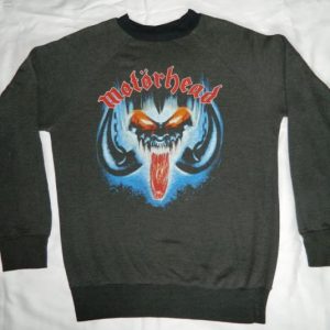 vintage MOTORHEAD 1987 SWEATSHIRT shirt Eat The Rich 80s