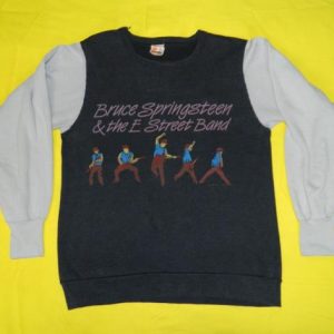 Vintage BRUCE SPRINGSTEEN 1985 TOUR SWEATSHIRT t-shirt 80s