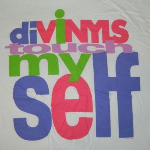 Vintage DIVINYLS I TOUCH MYSELF t-shirt 1991 promo