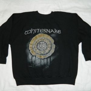 Vintage WHITESNAKE 1987 TOUR SWEATSHIRT concert t-shirt 80s