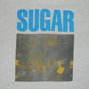 Vintage SUGAR COPPER BLUE 1992 T-Shirt Bob Mould 90s