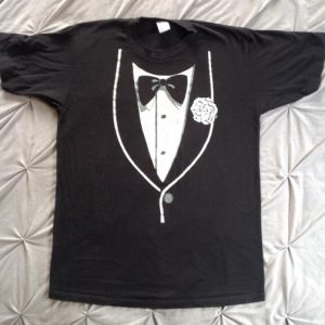 Vintage 80s TUXEDO T-Shirt