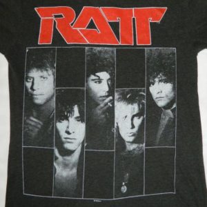 Vintage RATT 1987 Dancing Undercover Tour T-shirt