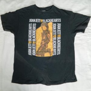 Vintage JOAN JETT 1988 UP YOUR ALLEY T-Shirt concert tour