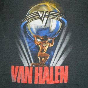 Vintage VAN HALEN 1986 5150 Tour T-Shirt 80s concert