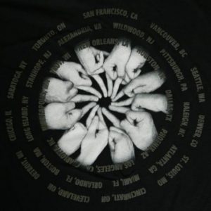 Vintage SOUNDGARDEN 1992 BADMOTORFINGER TOUR T-Shirt