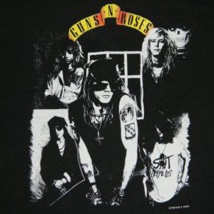 Vintage GUNS N ROSES 1988 Appetite For Destruction T-Shirt L