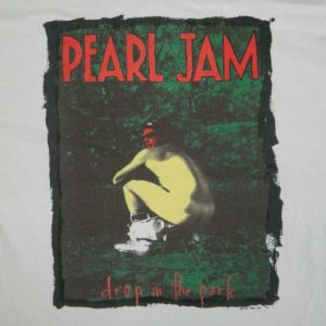 Vintage PEARL JAM DROP IN THE PARK CONCERT T-Shirt grunge xl