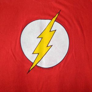 Vintage THE FLASH 1988 DC COMICS T-SHIRT 80S ORIGINAL TEE