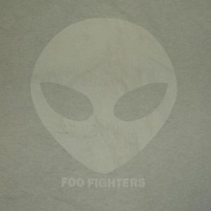 Vintage 1ST FOO FIGHTERS T-SHIRT 1995 90S ALIEN