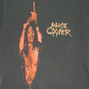 Vintage ALICE COOPER 1986 TOUR T-Shirt the nightmare returns