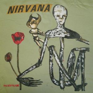 Vintage NIRVANA 1993 INCESTICIDE T-Shirt Original