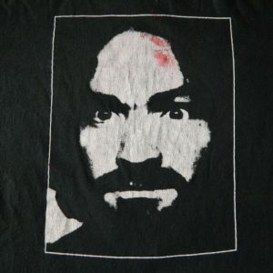 Vintage CHARLIE DON'T SURF T-Shirt 90s Charles Manson