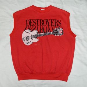 Vintge GEORGE THOROGOOD AND THE DESTROYERS SWEATSHIRT shirt