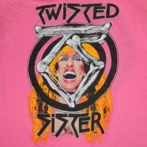 Vintage TWISTED SISTER 1984 Stay Hungry Tour T-Shirt