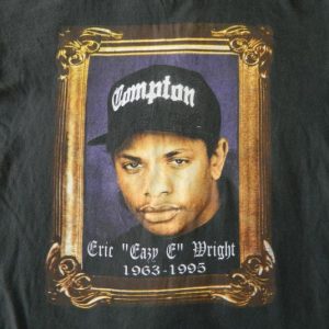 Vintage EAZY E 1995 RIP T-SHIRT NWA OG 90S